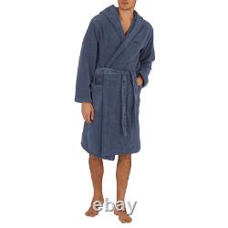 Emporio Armani Mens Woven Bathrobe 110799 Ferro