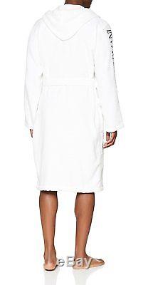 Emporio Armani Underwear Mens 110799 Bathrobe, White Bianco 00010, Medium