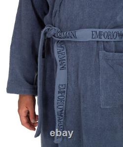 Emporio Armani dressing gown men 1107992F591111339 Iron hoodie robe bathrobe