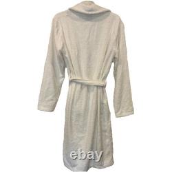 Enchante Home White Luxury Bath Robe 100% Turkish Cotton Hotel Spa NWT