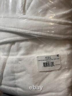 Fairfield By Sferra Bath Robe Velour (White) ONE SIZE NEW