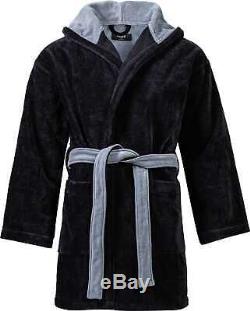 Fendi Bademantel Black Monster Eyes bag Bugs French Terry Bathrobe Bath Rope L