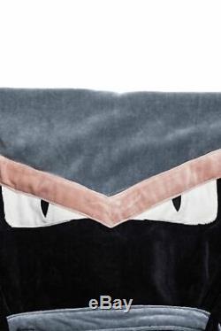 Fendi Bathrobe Black Monster Eyes bag Bugs French Terry Bathrobe Bath Rope L