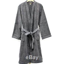 Fendi bathrobe 100% cotton gray notation size fits all 1126