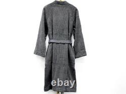 Fendi bathrobe 100% cotton gray notation size fits all 1265