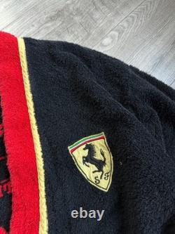Ferarri big logo vintage 90s rare men's Bath Robe Size XXL
