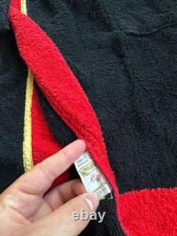 Ferarri big logo vintage 90s rare men's Bath Robe Size XXL