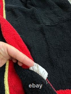 Ferarri big logo vintage 90s rare men's Bath Robe Size XXL