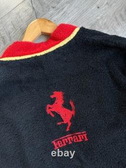 Ferarri big logo vintage 90s rare men's Bath Robe Size XXL