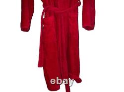 Ferrari Officially Licensed Bathrobe Gown Red Unisex Size XL Made In Turkey