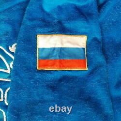 Forward Size L Russia National Team Soft Bathrobe Robe 100% Cotton Mens