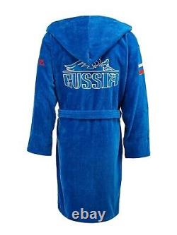 Forward Size XL Russia National Team Soft Bathrobe Robe 100% Cotton Mens