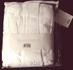 Frette Robe Shawl Collar Bathrobe L / XL 100% Cotton Turkish Resort White NWT