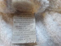 Frette Robe Shawl Collar Bathrobe L / XL 100% Cotton Turkish Resort White NWT