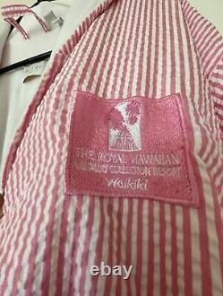 Frette Royal Hawaiian Waikiki luxury collection bathrobe dressing robe Swim EUC