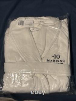 Frette Shawl Collar Velour XL Uni Cotton Robe Condo Hotel NEW MULTIPLE NY $475