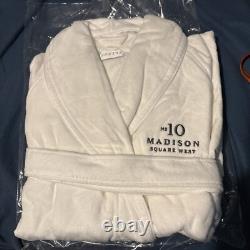 Frette Shawl Collar Velour XL Uni Cotton Robe Condo Hotel NEW MULTIPLE NY $475