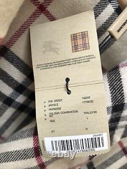 GREAT GIFT FOR DAD! Authentic BURBERRY NWT Iconic Plaid Bathrobe with Belt Sz L