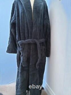 Genuine Polo Ralph Lauren Bath Robe Dressing Gown Grey, size L/XL