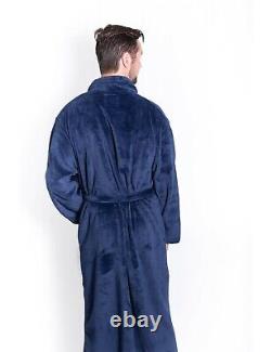 Great Gift For Anyone! Mens Plush Bathrobe Many Options 2 Sizes