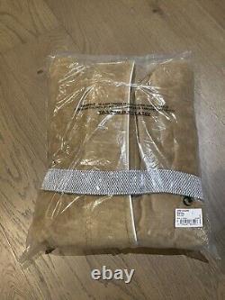 HUGO BOSS Home Lord Bath Robe Dressing Gown Camel Beige NEW Large 100% Cotton