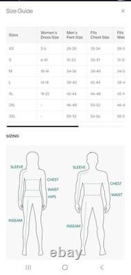 Hammacher Schlemmer Genuine Turkish Cotton Luxury Bathrobe White Unisex Size S