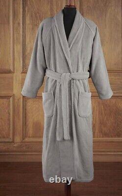 Hammacher Schlemmer Turkish Cotton Luxury Bathrobe Size M GREAT XMAS GIFT