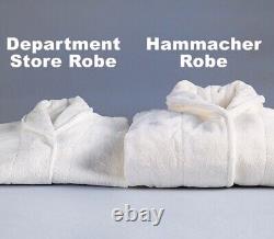 Hammacher Schlemmer Turkish Cotton Luxury Bathrobe Size M GREAT XMAS GIFT