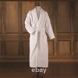 Hammacher Schlemmer Turkish Cotton Luxury Bathrobe Size XS RETAIL $140
