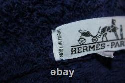 Hermes Paris Luxury 100% cotton Bathrobe made in France L IT 50/52 US/UK 40/42