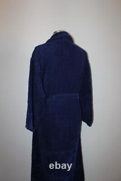 Hermes Paris Luxury 100% cotton Bathrobe made in France L IT 50/52 US/UK 40/42