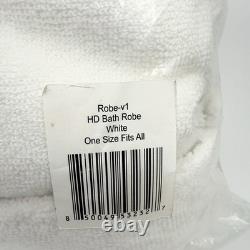 HigherDOSE 100% Organic Cotton Bath Robe One Size Fits All Sealed New Robe