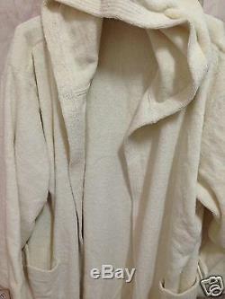 Hooded Bathrobe Mens Womens 100% organic Egyptian Cotton Long (High Quality)