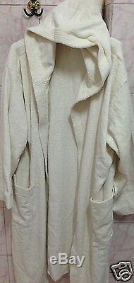 Hooded Bathrobe Mens Womens 100% organic Egyptian Cotton Long (High Quality)