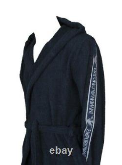 Hooded sponge bathrobe unisex EMPORIO ARMANI item 211775 1P447