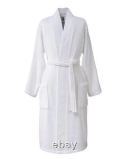 Huge BOSS Unisex Plain Ice Kimono Dressing Gown Bathrobe Size Extra Large