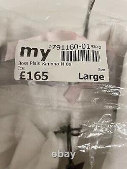 Huge Boss Plain Ice Kimono / Bathrobe / Dressing Gown Size Large RRP £165