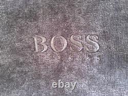 Hugo Boss 100% Cotton Blue Bathrobe Size M Bnwt
