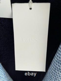 Hugo Boss 100% Cotton Blue Bathrobe Size M Bnwt