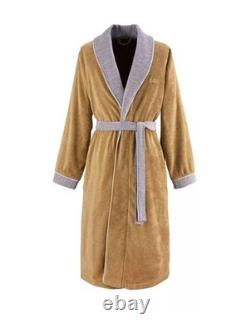 Hugo Boss Home Lord Men's Cotton Velour Shawl Bathrobe
