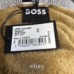 Hugo Boss Home Lord Men's Cotton Velour Shawl Bathrobe