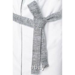 Hugo Boss Lord Kimono Dressing Gown Bath Robe Size Medium Ice White Grey £199