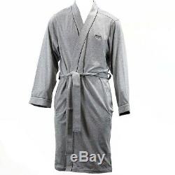 Hugo Boss Men's Kimono Medium Grey Bath Robe