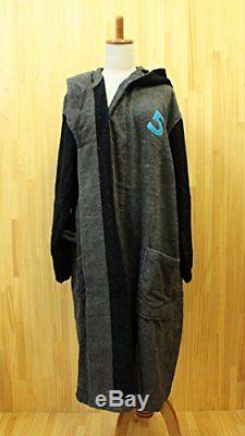 Imabari towel bathrobe number color Men's 05 dark gray