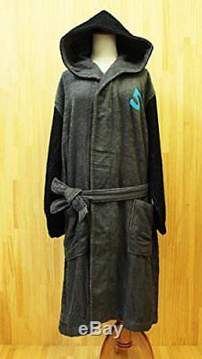 Imabari towel bathrobe number color Men's 05 dark gray
