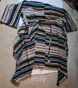 Imogene + Willie Ojai Bath Robe One Size Striped Multicolored Bathrobe