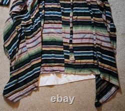 Imogene + Willie Ojai Bath Robe One Size Striped Multicolored Bathrobe