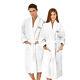 KAUFMAN Terry Cloth 2-Pack Bathrobes 100% Cotton Embroidered