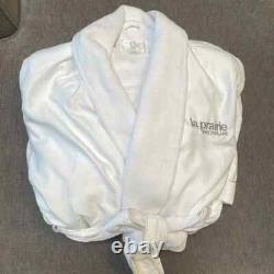 La Prairie White Unisex Spa Bath Robe Size L Fits All Luxurious and plush
