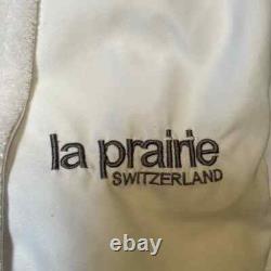 La Prairie White Unisex Spa Bath Robe Size L Fits All Luxurious and plush